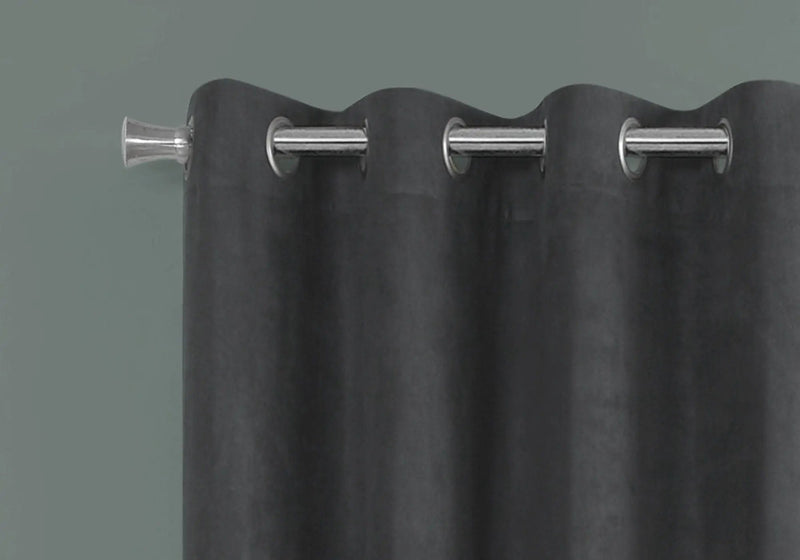 2 Pieces Set Room Darkening Curtain Panels with Grommet by HouseOfZazla