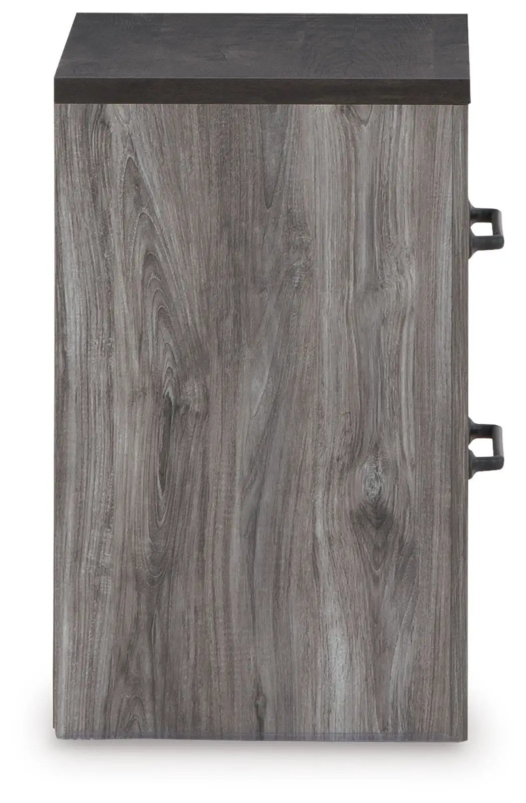 Bronyan - Two Drawer Night Stand - Dark Gray by Unique Piece Furniture