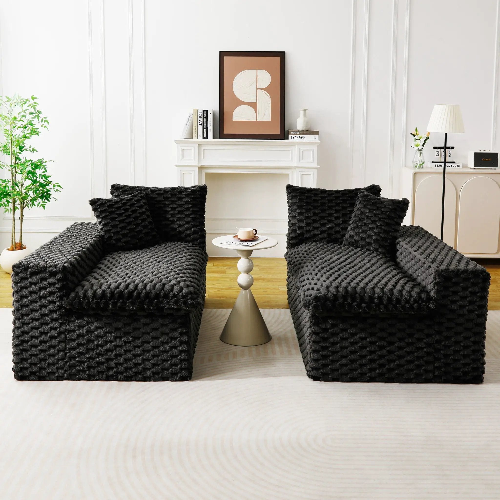 Multifunctional Sofa, Side-By-Side Or Facing Each Other by Unique Piece Furniture