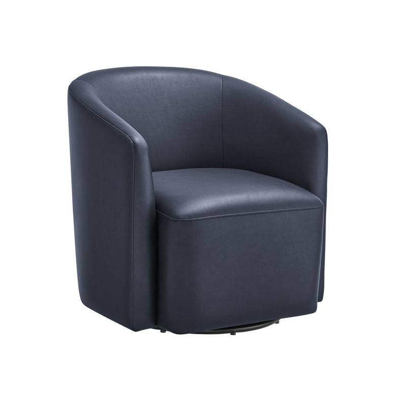 Ardena - Modern Swivel Barrel Chair by HouseOfZazla