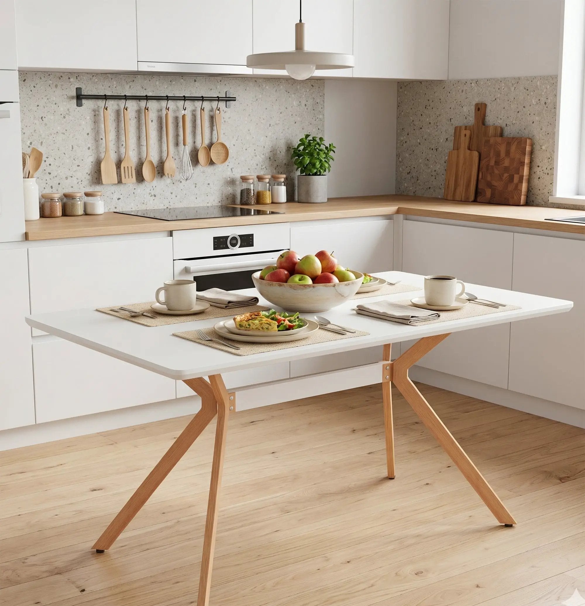 Modern Minimalist Style Dining Table by HouseOfZazla