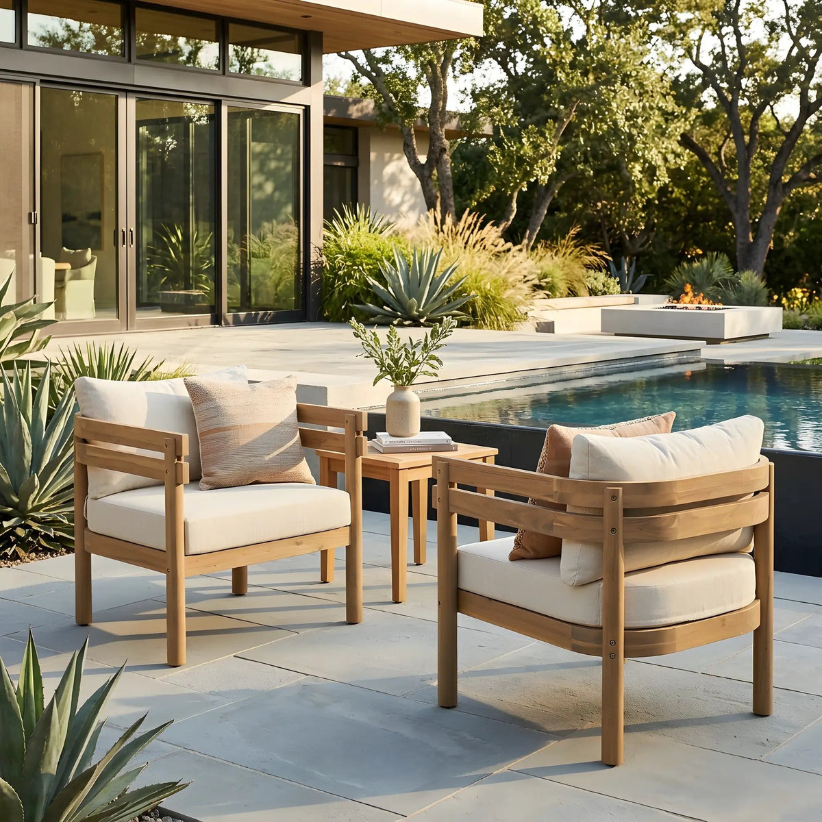 Light Patio Seating by HouseOfZazla
