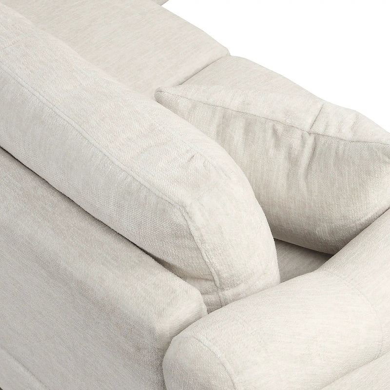 Contemporary U - Shaped Sectional Sofa With Movable Storage Ottoman by HouseOfZazla