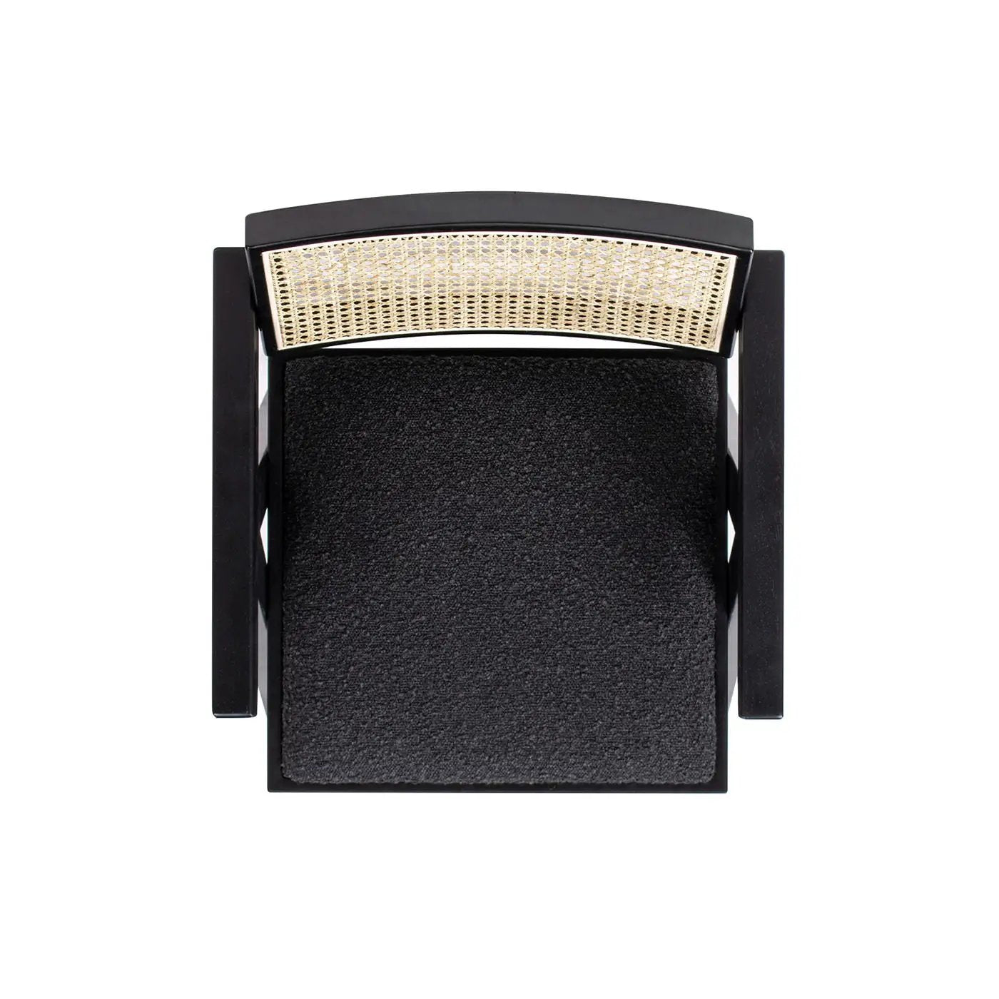 Milan - Modern Webbing Back Stool With Arms (Set of 3) by HouseOfZazla