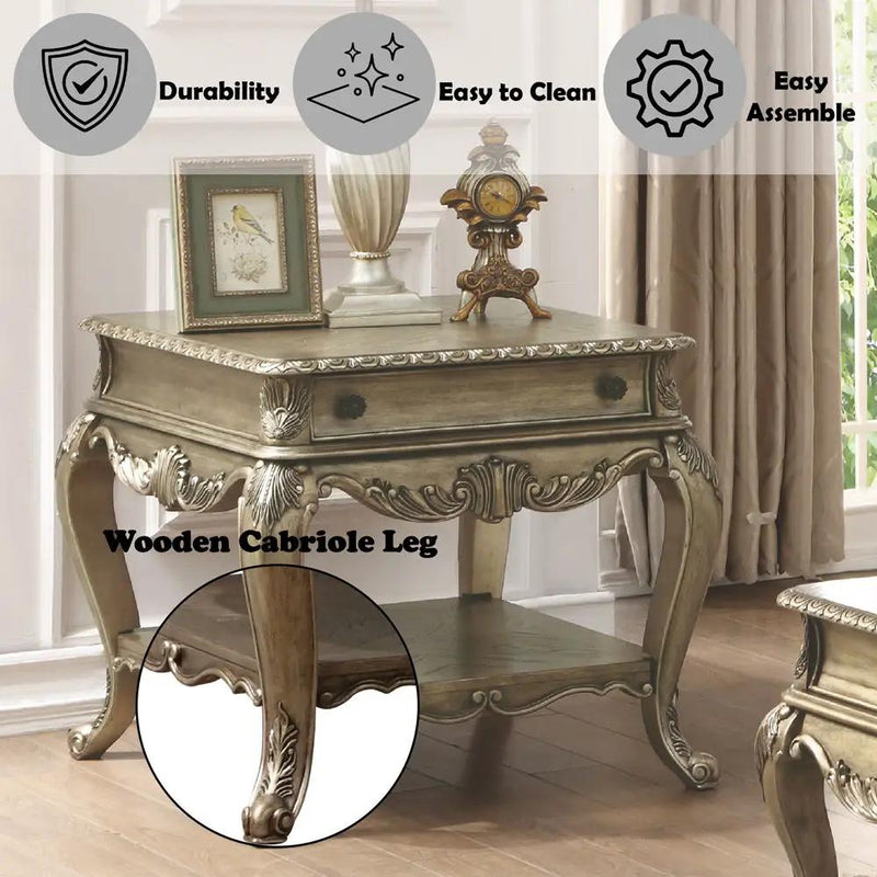 Ragenardus - End Table by Unique Piece Furniture