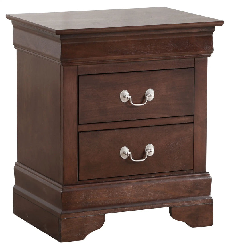 Louis Phillipe - Nightstand - Cappuccino by HouseOfZazla