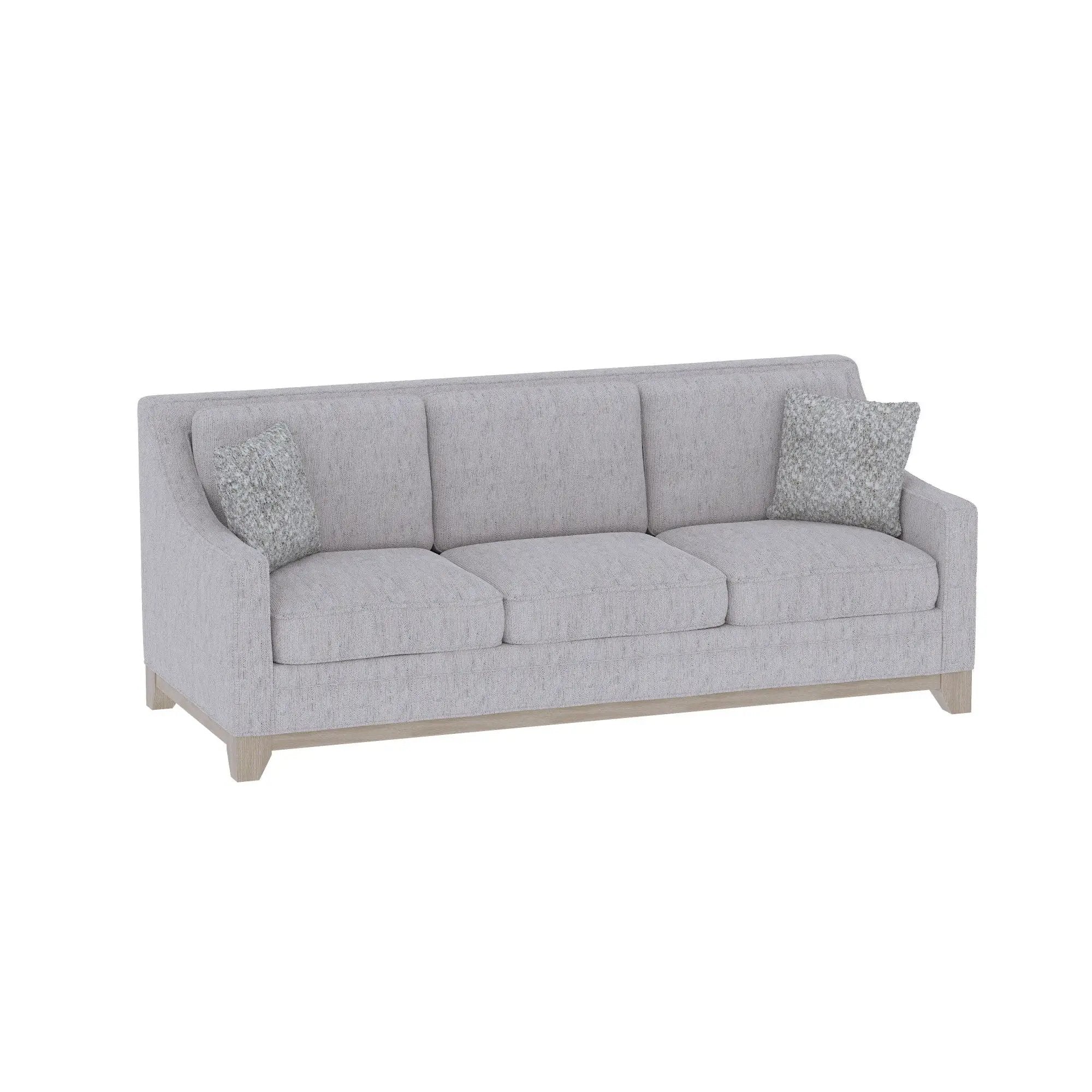 Sofa With Casual Accent - Gray by HouseOfZazla