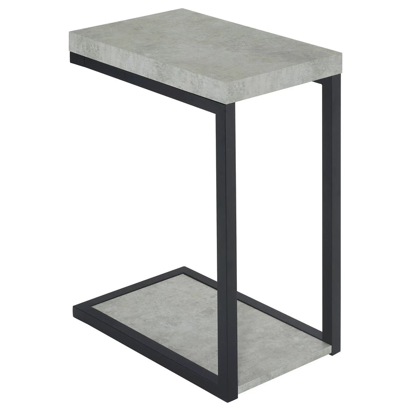 Snack Table With Industrial Base by HouseOfZazla
