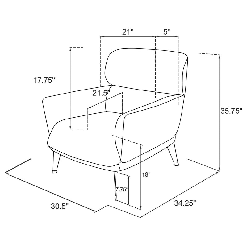 Fitzgerald - Accent Chair by HouseOfZazla