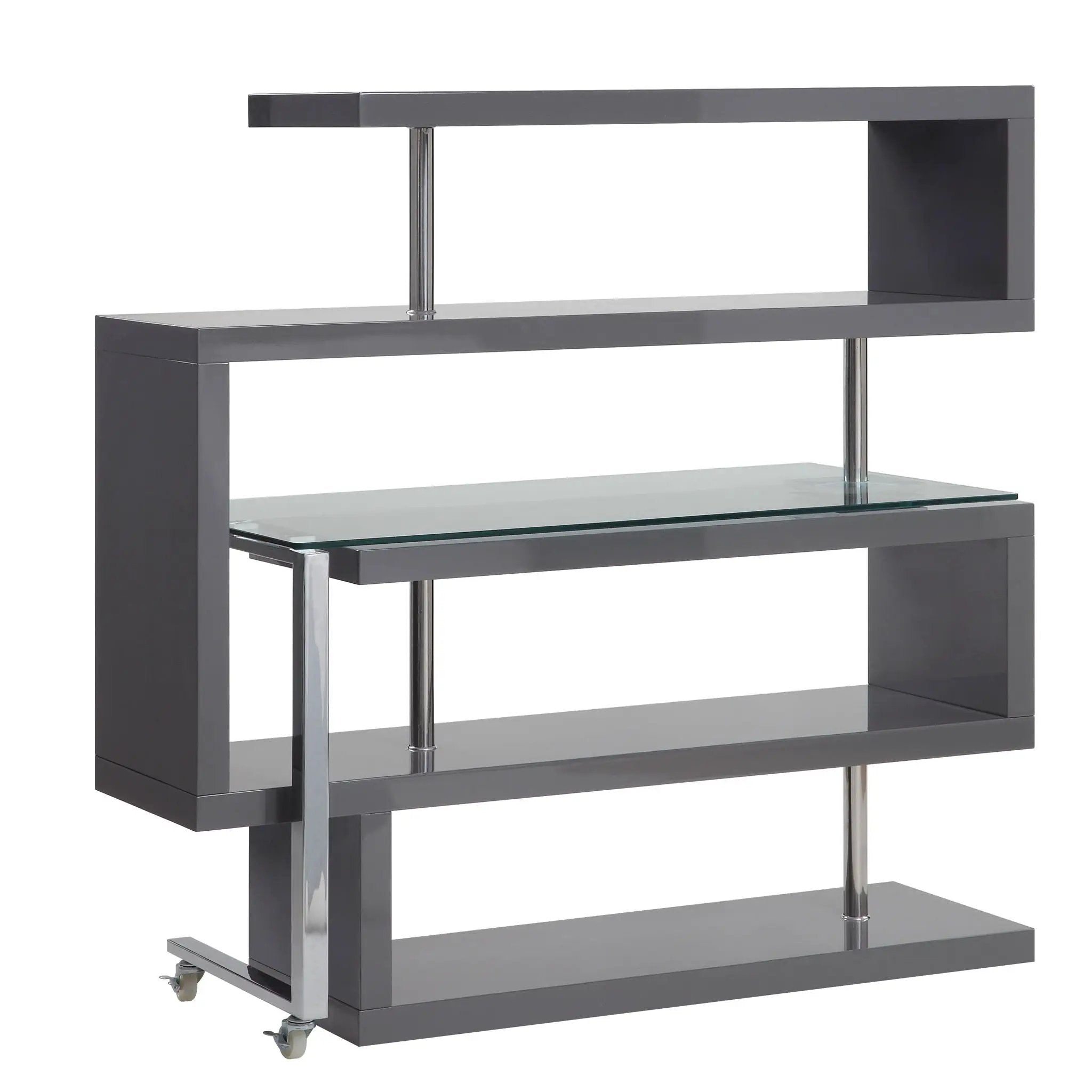 Buck II - Writing Desk With Bookshelf by Unique Piece Furniture