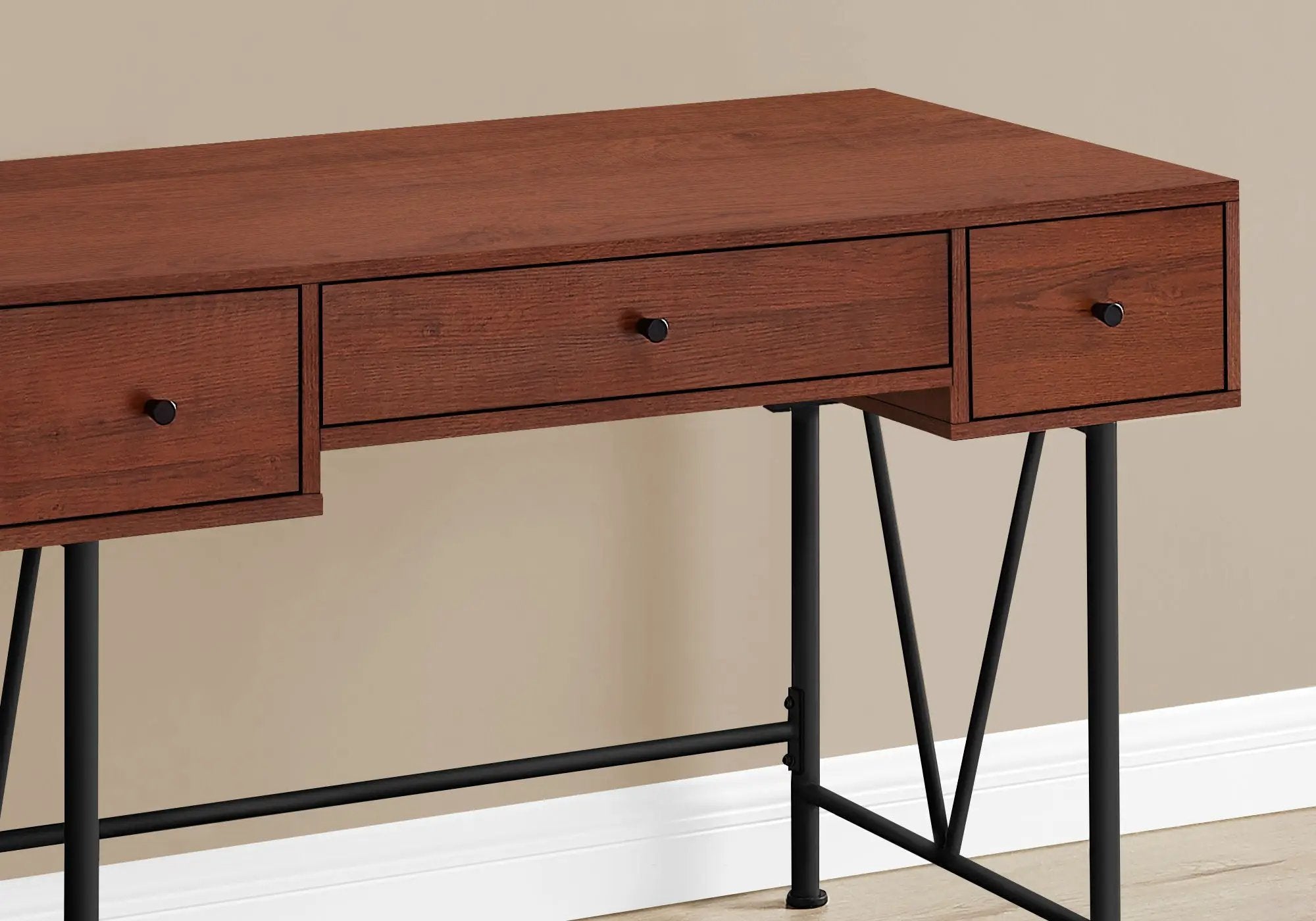 Computer Desk For Home Office, Stylish Design, Storage Drawers, Transitional by Unique Piece Furniture