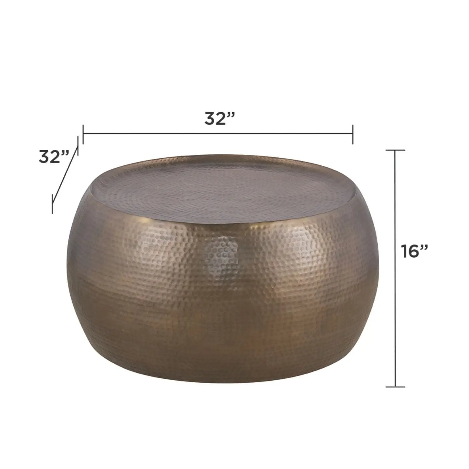Ct501 - Round Coffee Table by HouseOfZazla