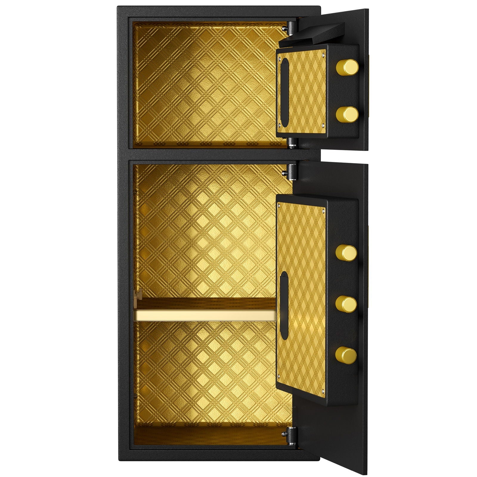 Large Double Door Coin Operated Safe, Digital Security Safe With Fireproof And Waterproof Bag by HouseOfZazla