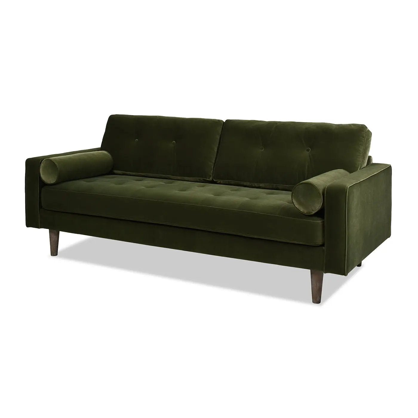 Nicholas - Mid-Century Modern Sofa - Olive Green by Unique Piece Furniture
