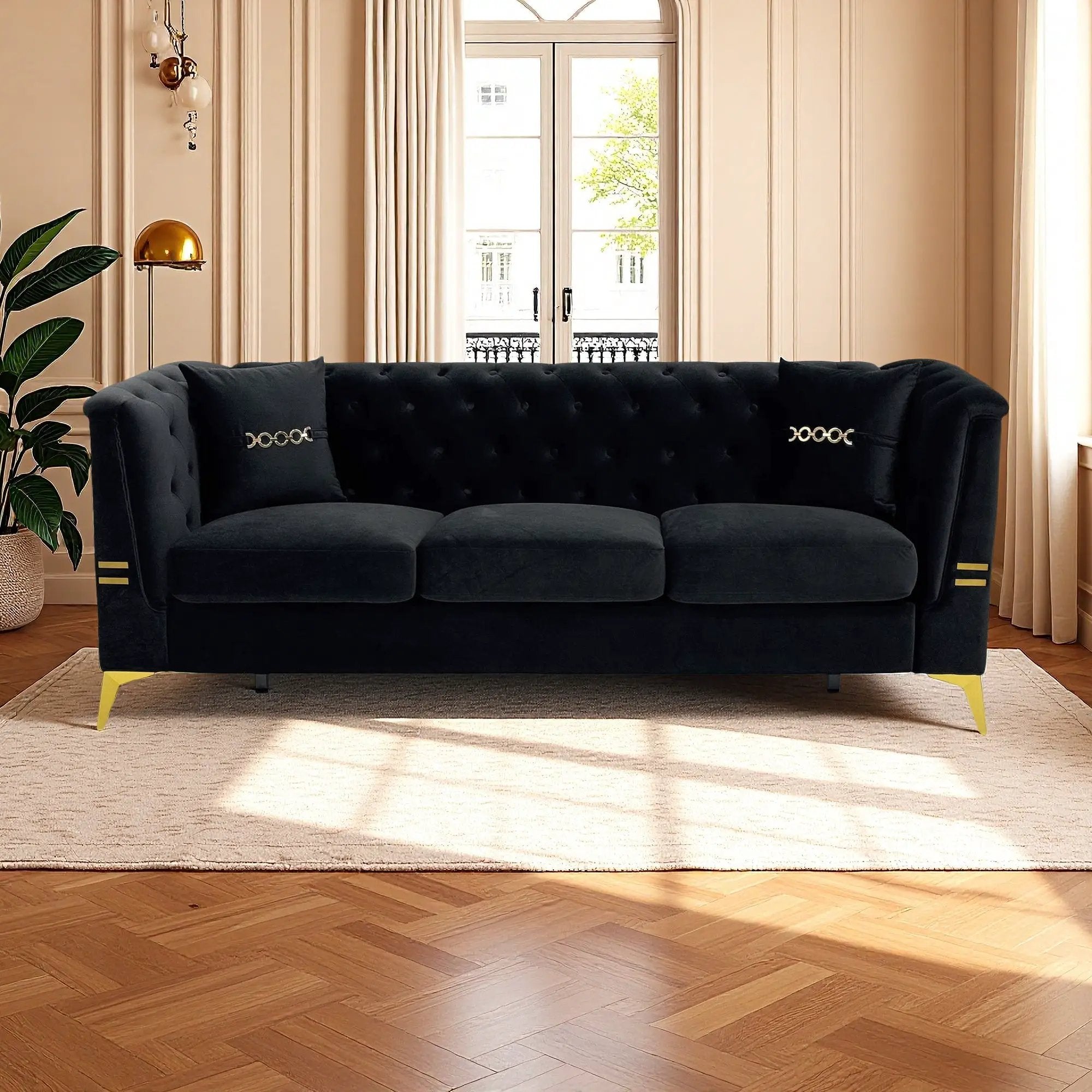 FX-P83-2PC Sofa Set by KUNHE GmbH by HouseOfZazla
