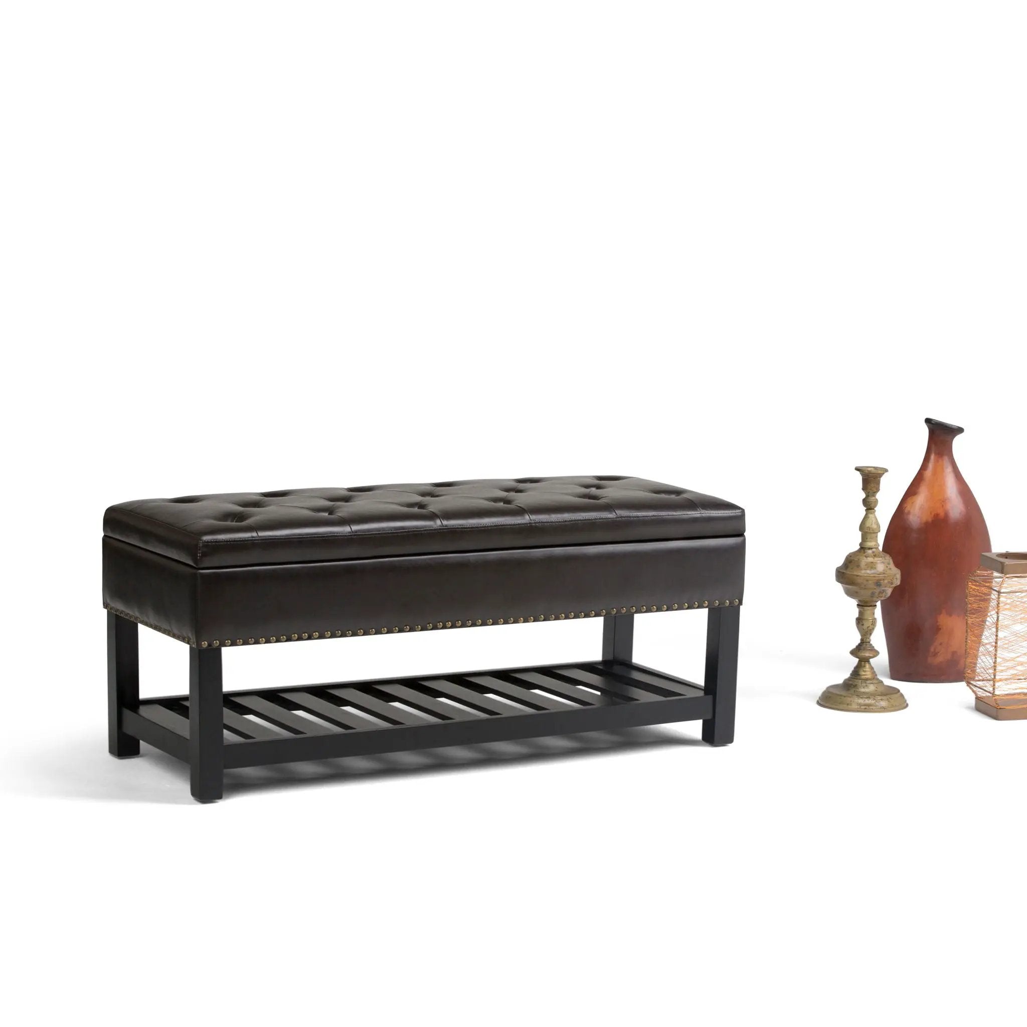 Lomond - Upholstered Storage Ottoman Bench by Unique Piece Furniture