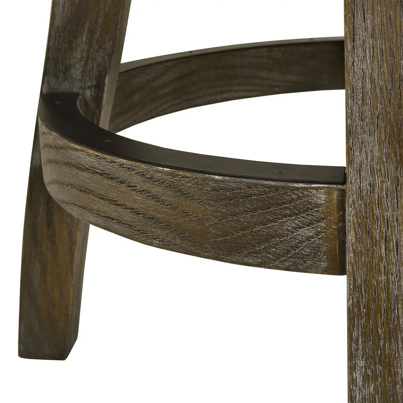 Henry - Armless Swivel Counter Height Bar Stool by HouseOfZazla