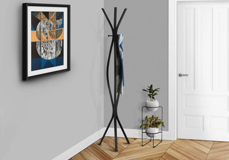 Free Standing Coat Rack 3 Hooks For Entryway by Unique Piece Furniture
