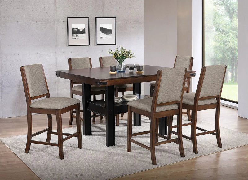 Patterson 60-inch Counter Height Dining Table Mango Oak by Unique Piece Furniture