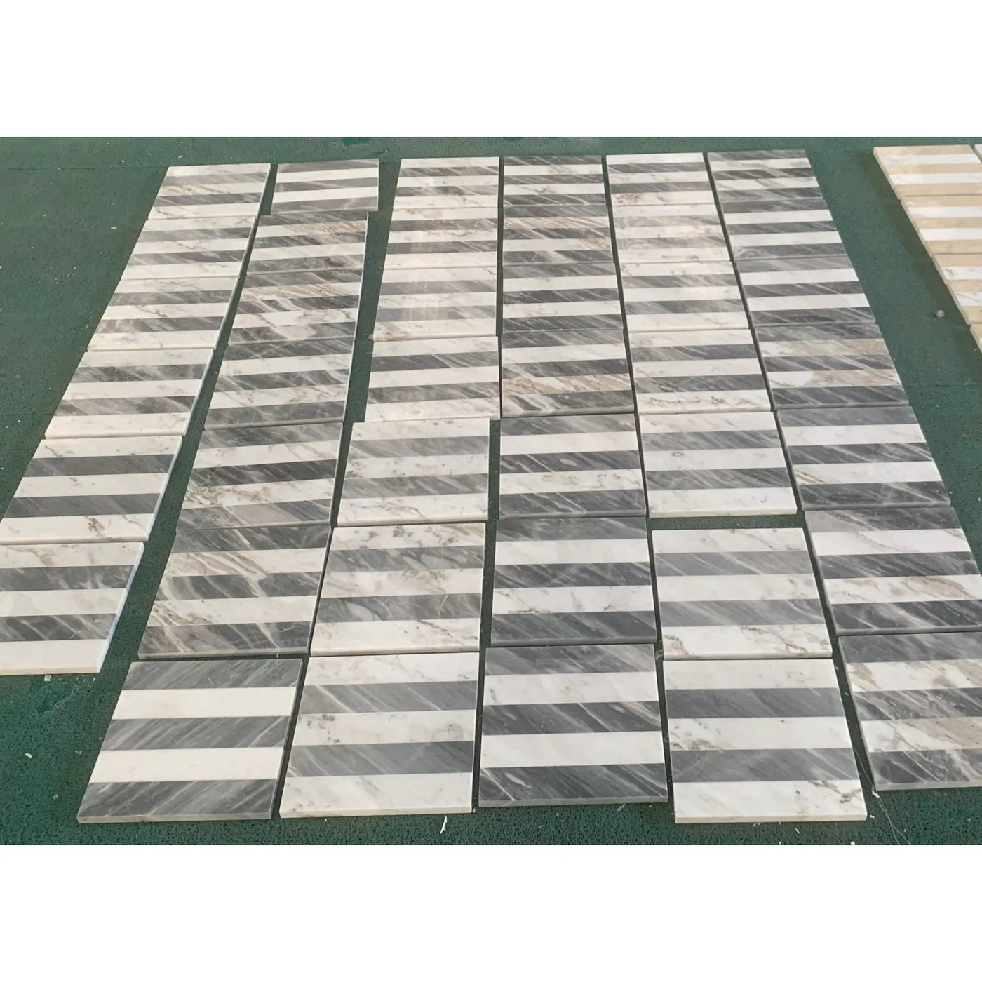 Elegant Waterjet Polished Marble Tile For Floor And Wall by HouseOfZazla