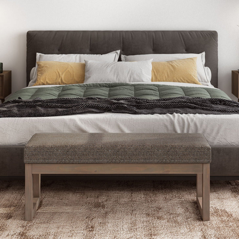 Milltown - Upholstered Ottoman Bench by HouseOfZazla