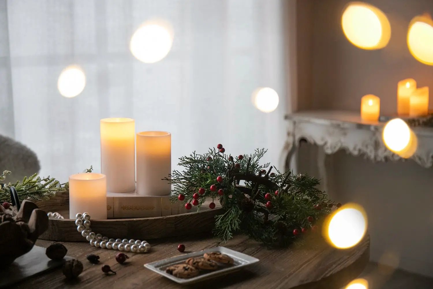 LED Candles With Remote Timer (Set of 3) - White by HouseOfZazla