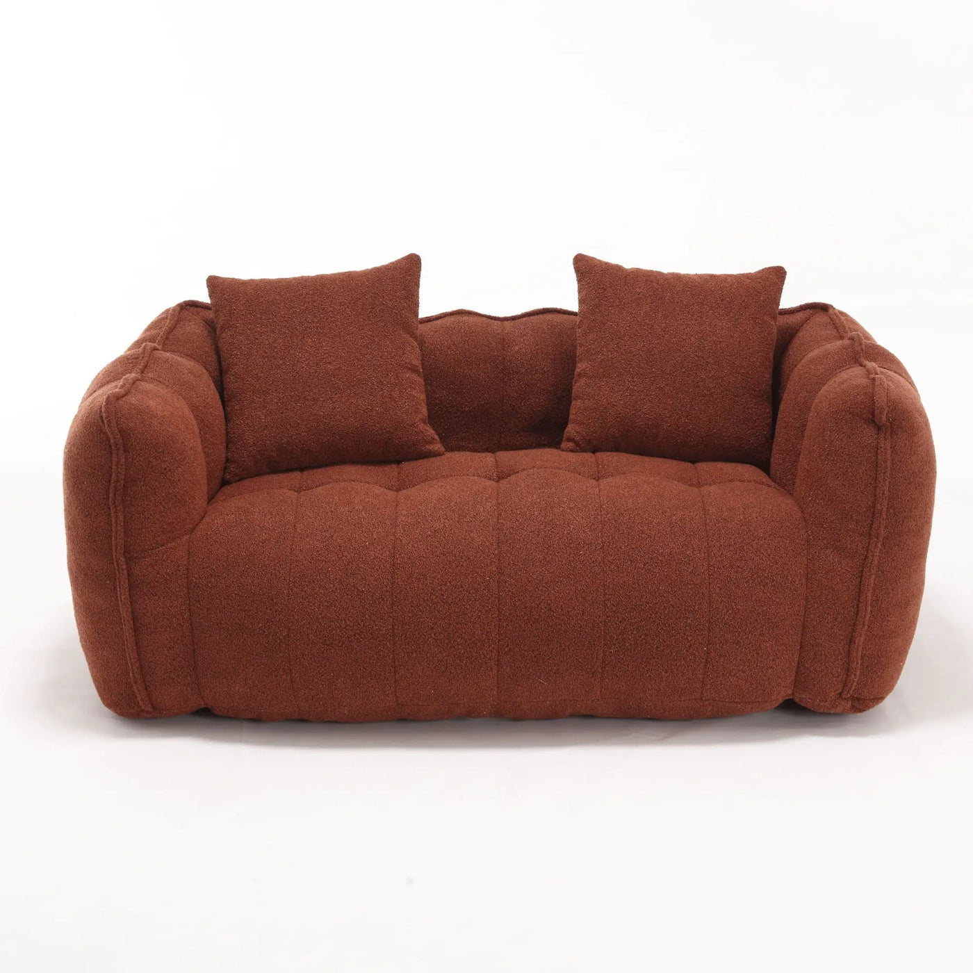 Cozy Beanbag Chair With High Resilience Foam Core For 2 by Unique Piece Furniture