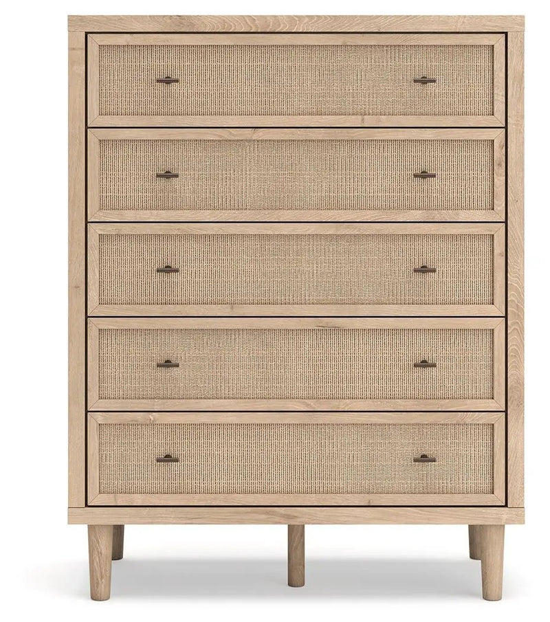 Cielden - Five Drawer Wide Chest - Two-Tone by Unique Piece Furniture
