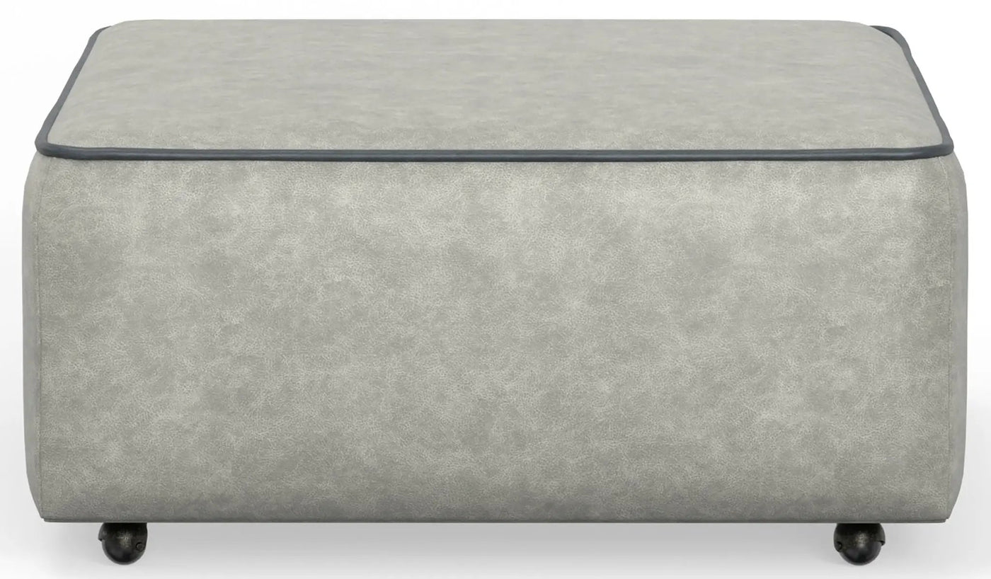 Nico - Castered Cocktail Ottoman by Unique Piece Furniture