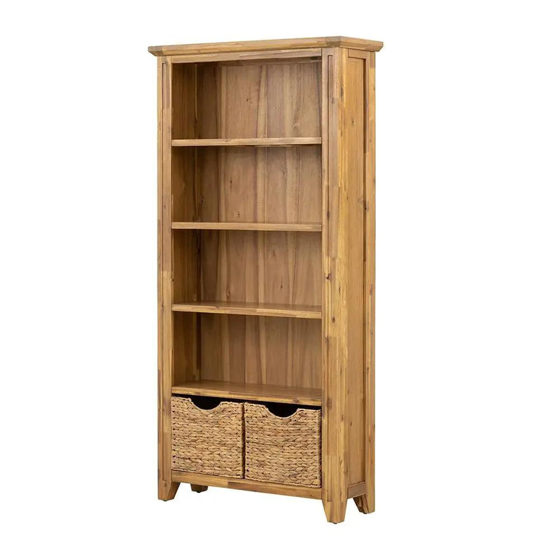Bookcase - Natural Wood / Brown by Unique Piece Furniture