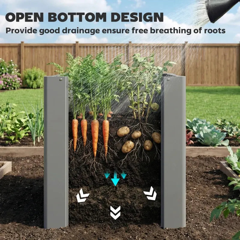 Balcony Planter Bed, Outdoor Planter Box by HouseOfZazla