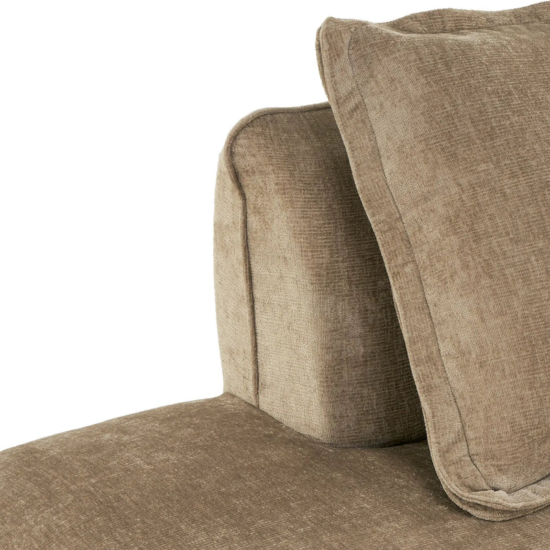 122" Modern L-Shaped Sectional Sofa with Chaise Lounge by HouseOfZazla