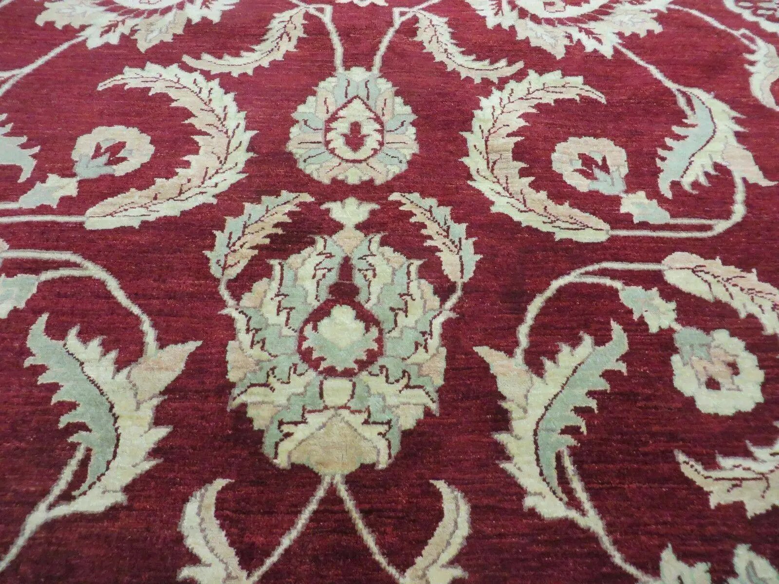 8' X 10' Vintage Fine Handmade Peshawar Agra Chobi Rug by Jewel Rugs