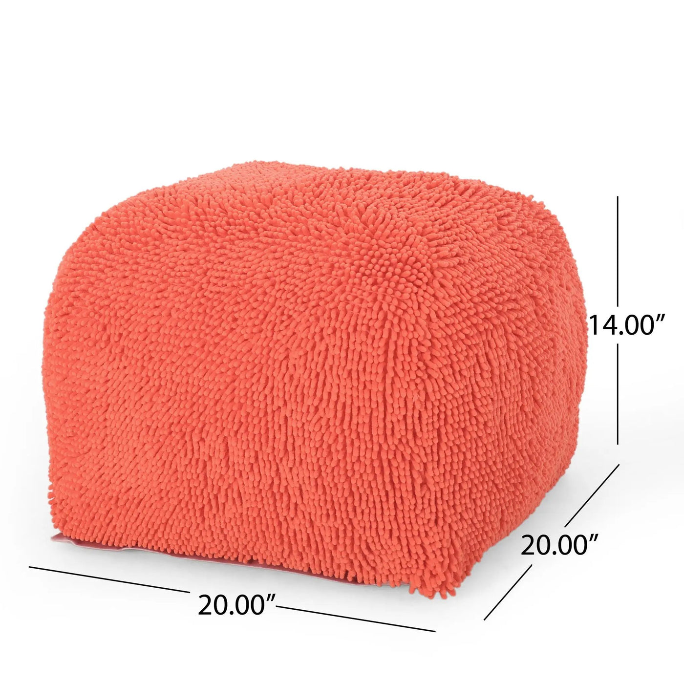 Spongy Square Pouf Soft Seating by HouseOfZazla