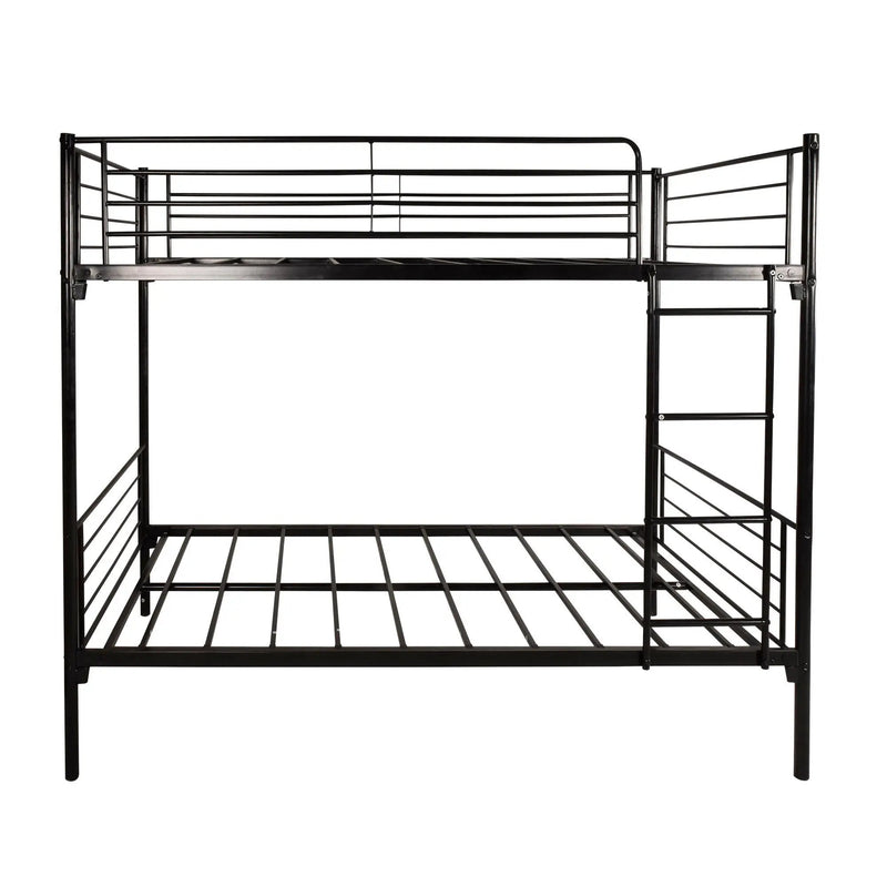 Space Saving Bunk Bed With Metal Frame And Ladder by Unique Piece Furniture