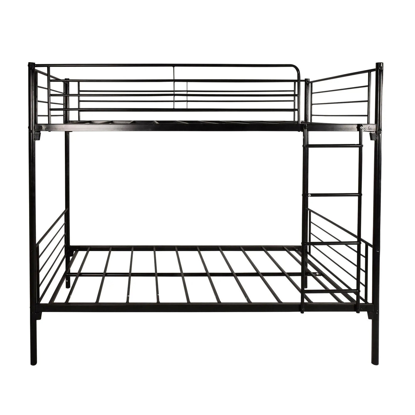 Space Saving Bunk Bed With Metal Frame And Ladder by HouseOfZazla