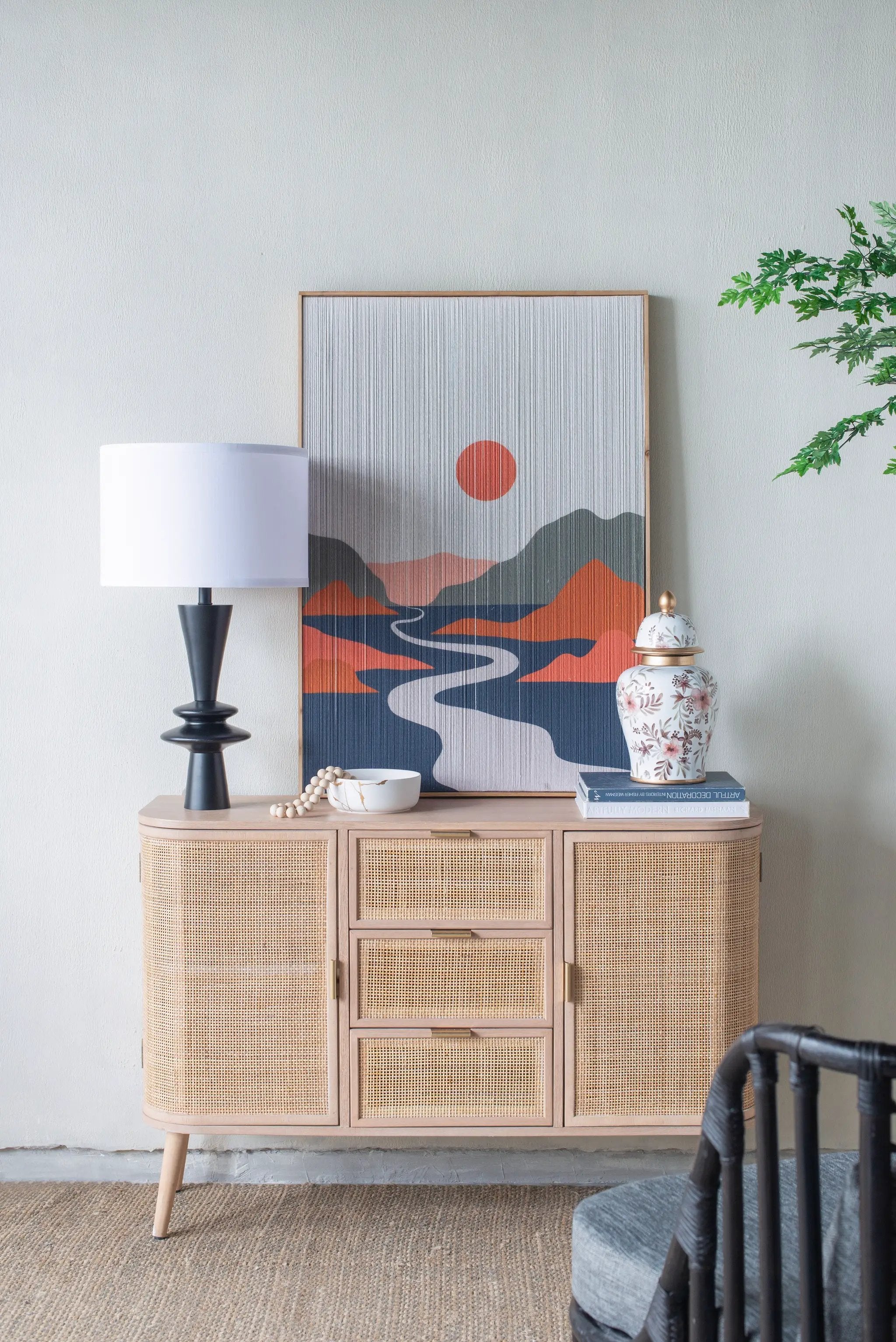 D15x26.7" Table Lamp by HouseOfZazla