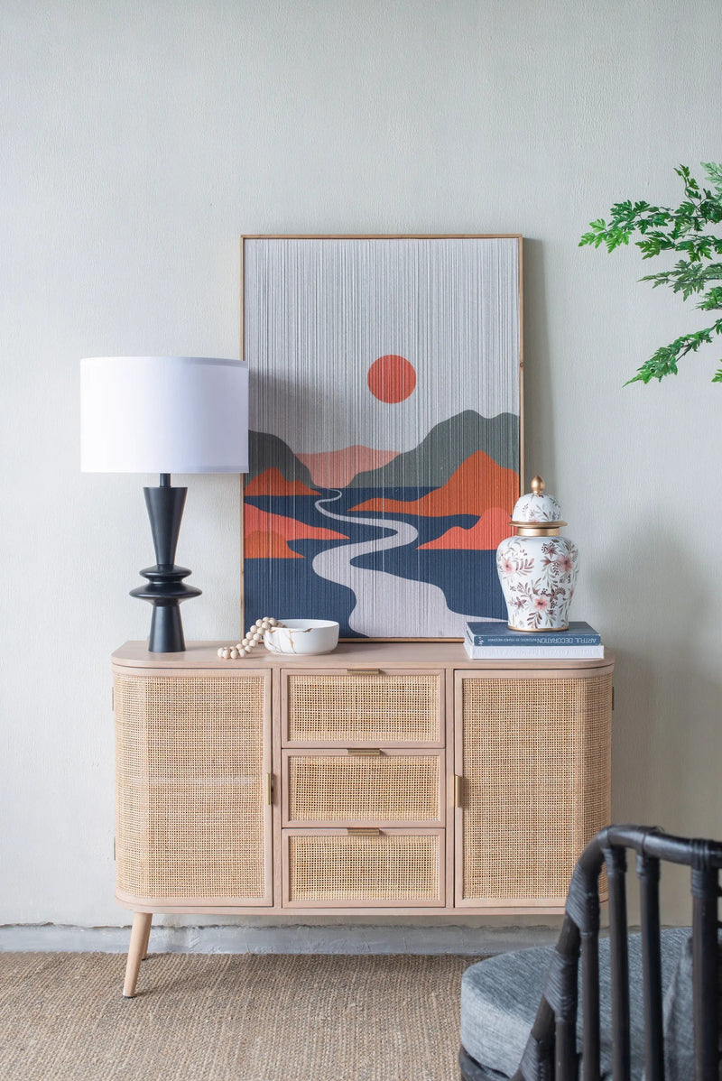 D15x26.7" Table Lamp by HouseOfZazla