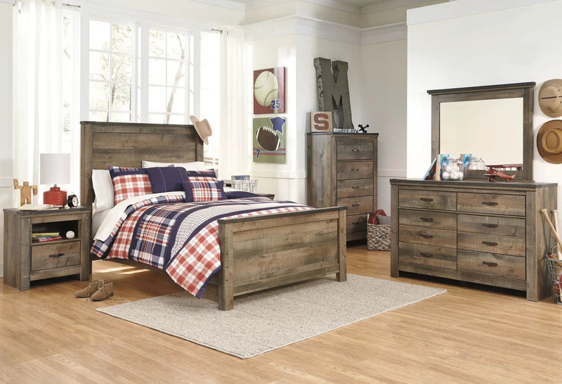 Trinell - Five Drawer Chest - Brown by Unique Piece Furniture