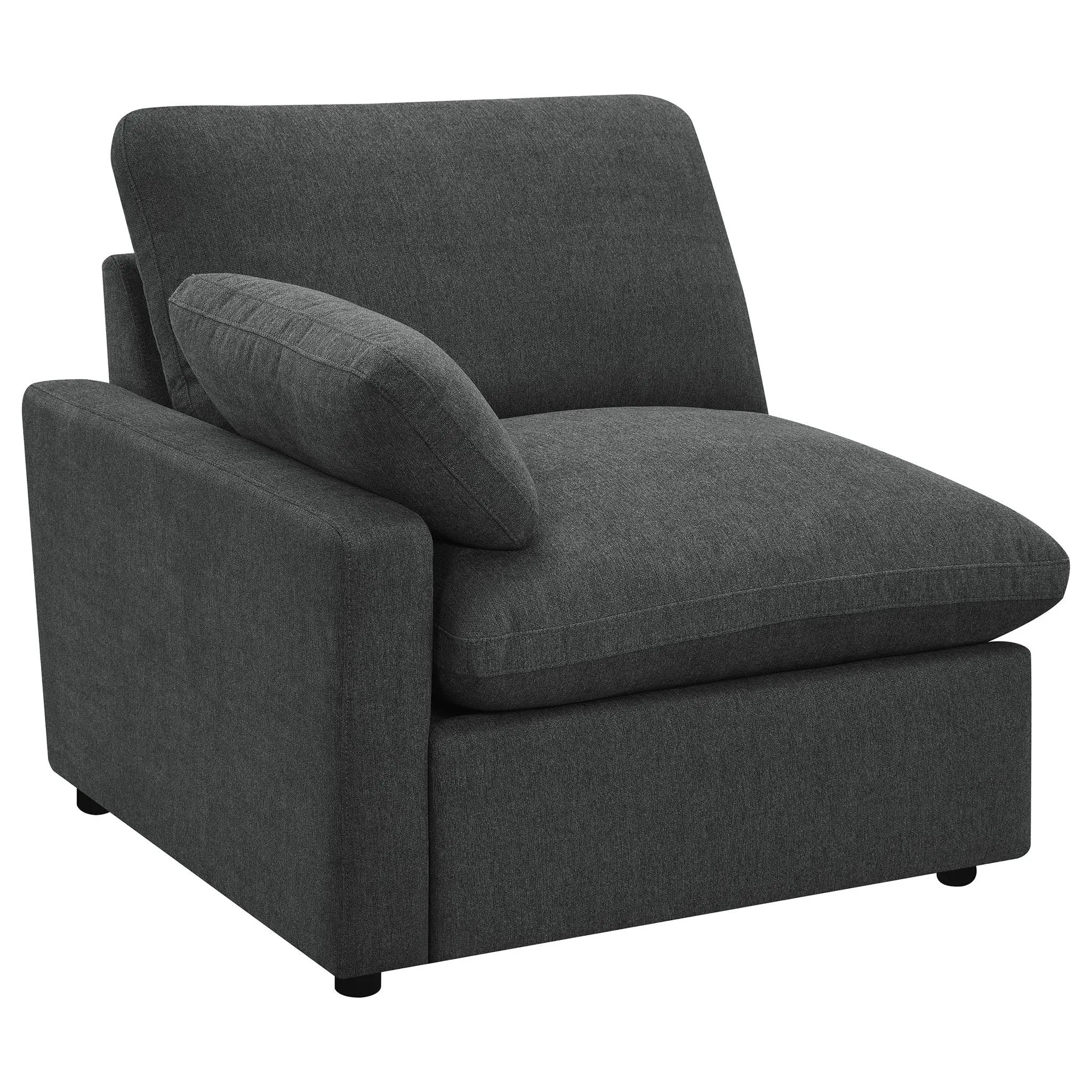 Collins Modular Power Sofa Dark Grey by Unique Piece Furniture