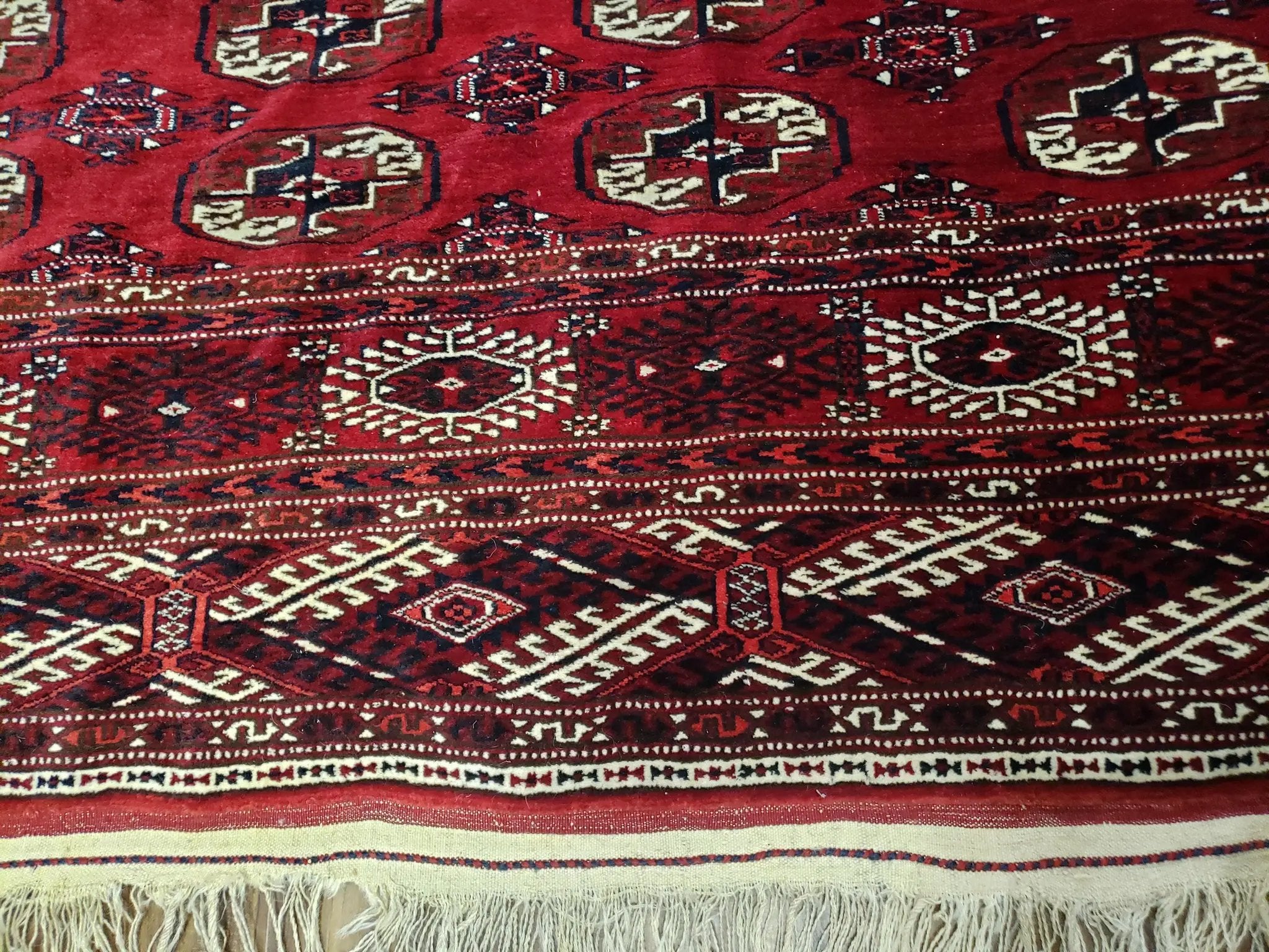 Persian Turkoman Rug 8 x 12.5 by Jewel Rugs