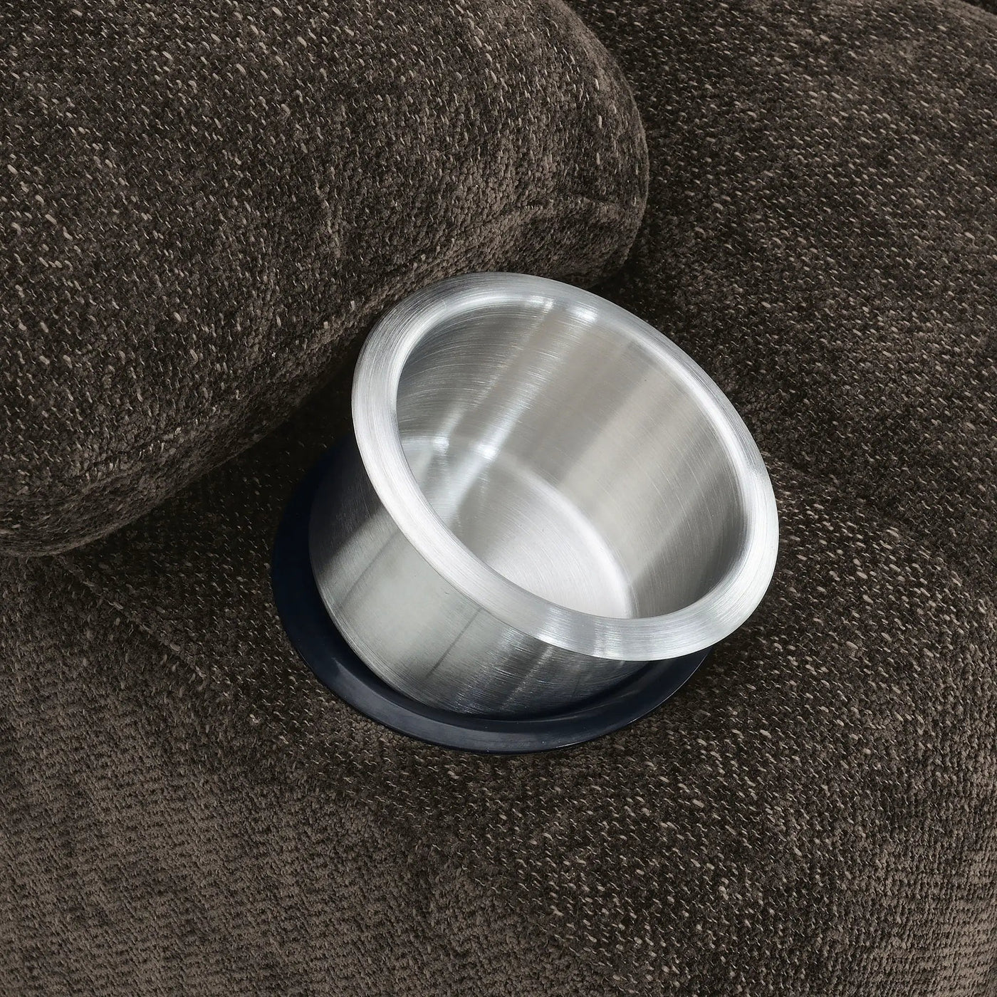Beca - Upholstered Power Lift Recliner With Cupholders And USB Charging by HouseOfZazla