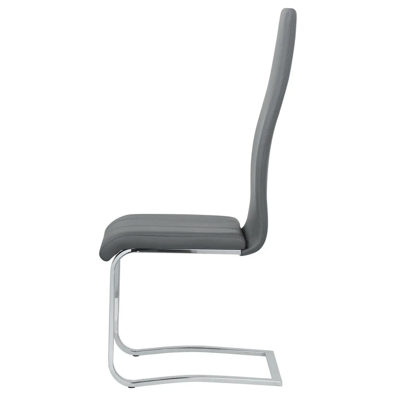High Back Side Chairs Dining Chairs With Padded Upholstery (Set of 4) by HouseOfZazla