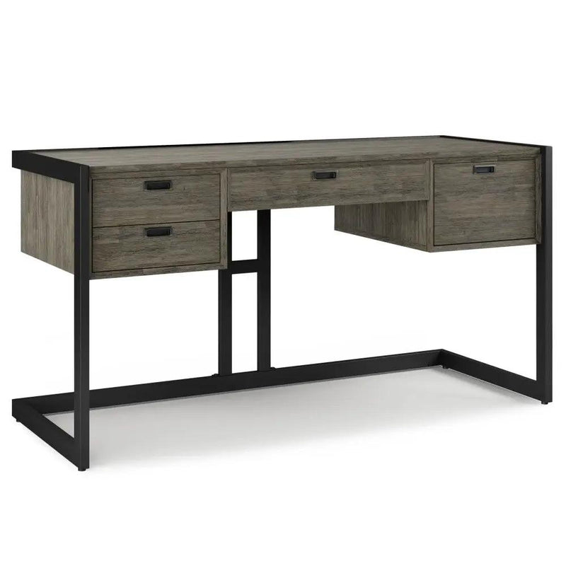 Hampden - Desk - Weathered Gray by Unique Piece Furniture
