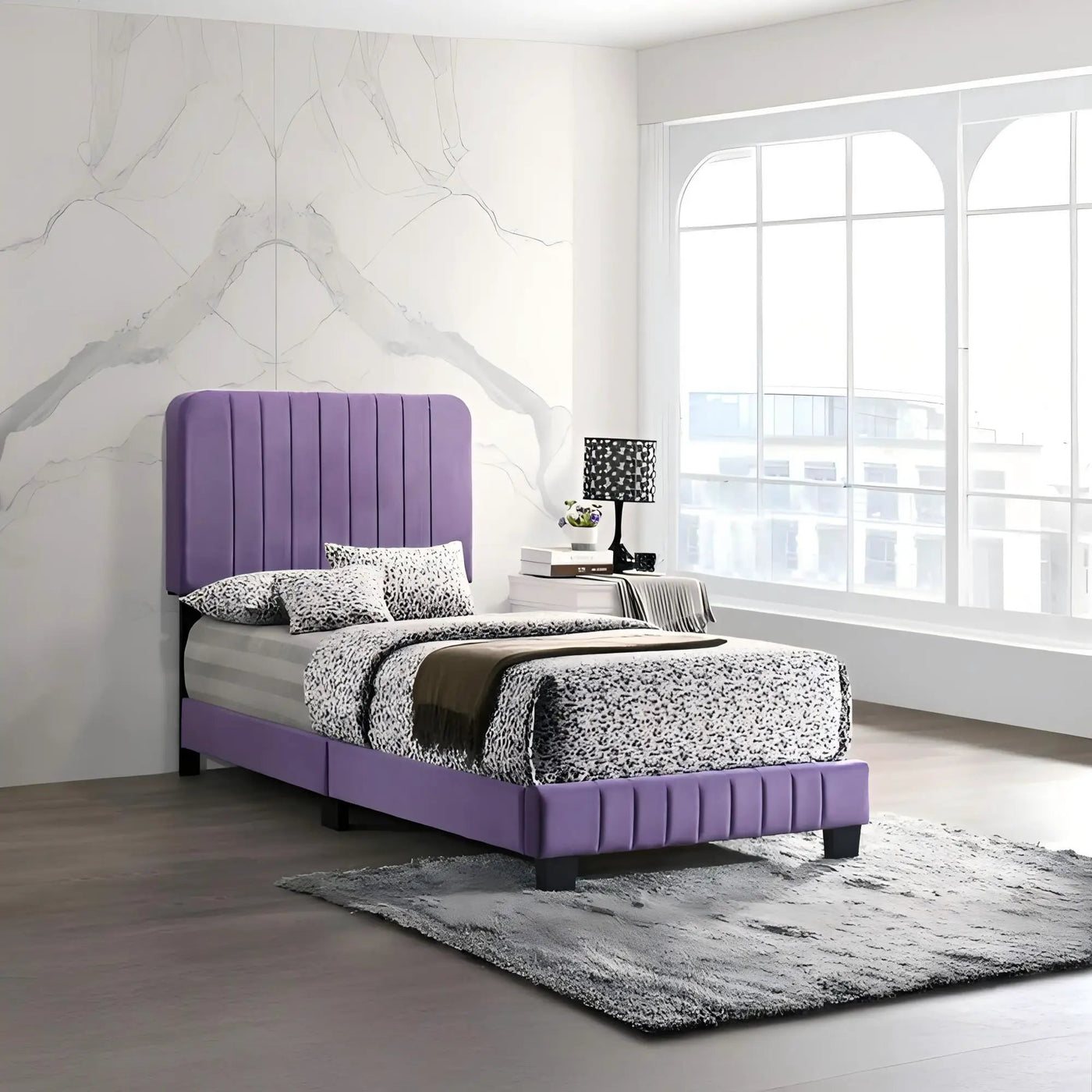 Channel Tufted Bed by HouseOfZazla