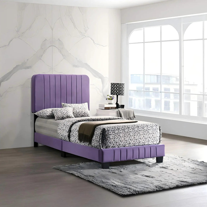 Channel Tufted Bed by HouseOfZazla