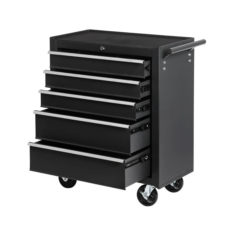5-Drawer Rolling Tool Chest w/Lock & Key by HouseOfZazla
