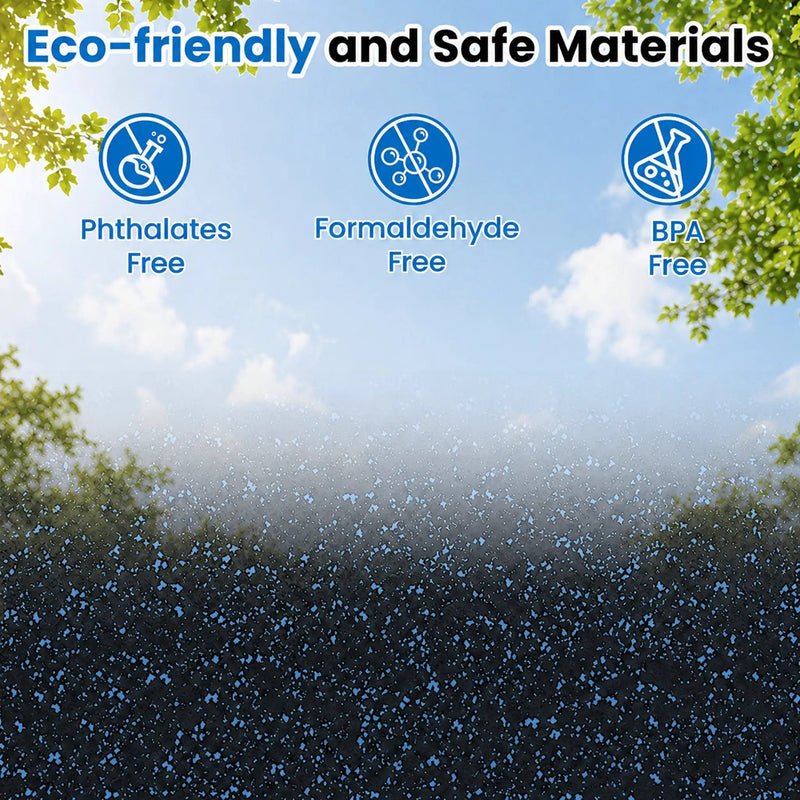 0.6 Inch Thick Gym Floor Mats by HouseOfZazla