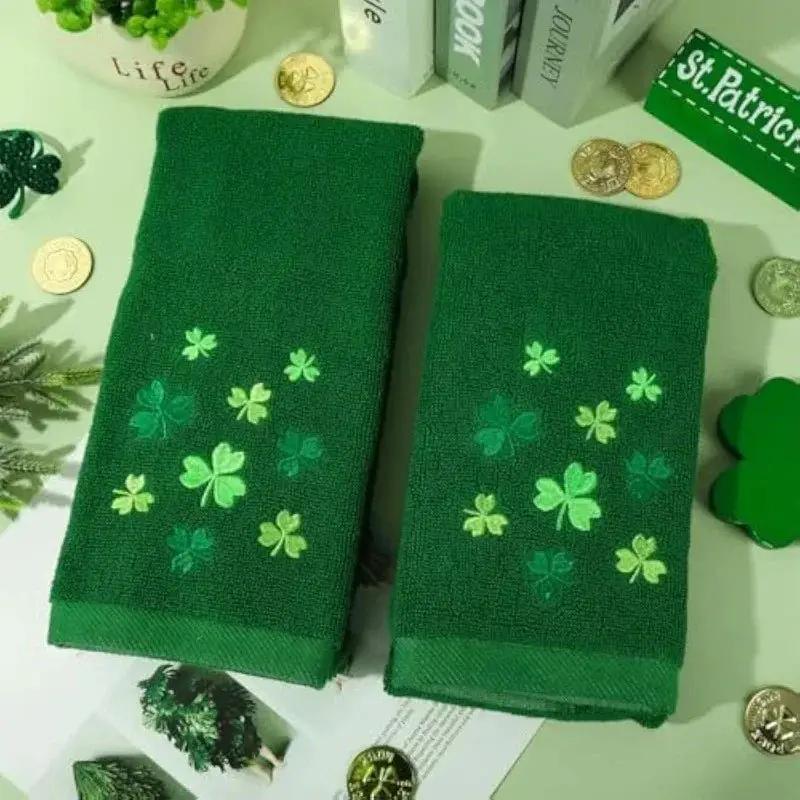Towels - Absorbent Green 16x24 Set by House Of Avana