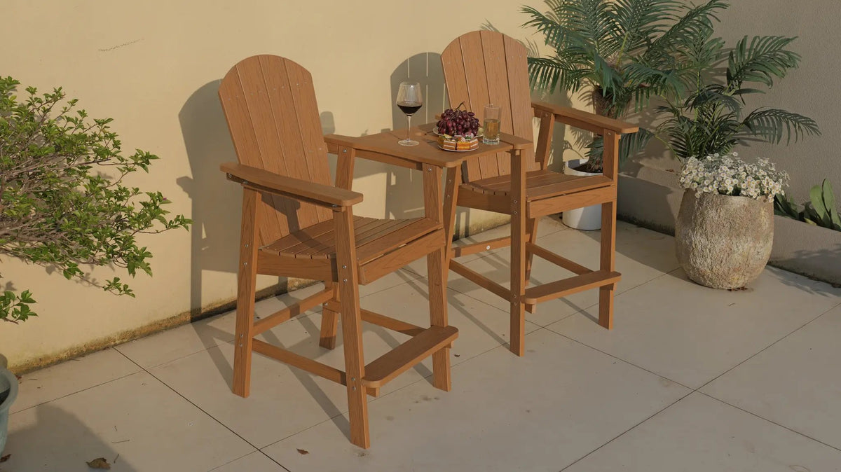 Outdoor Bar Chair Set by HouseOfZazla